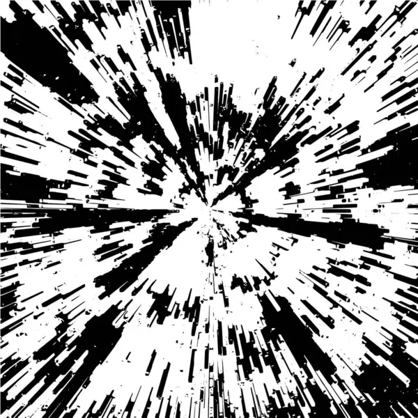 Zwart Wit Textuur Abstracte Grunge Achtergrond Vectorillustratie — Stockvector