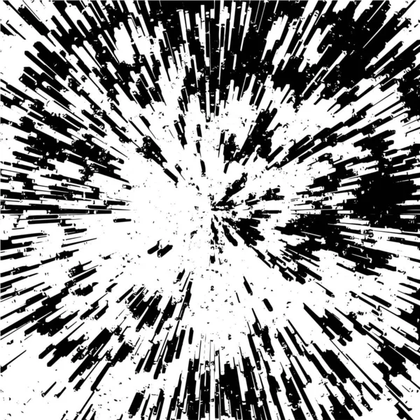 Abstracte Grunge Zwarte Witte Achtergrond Vectorillustratie — Stockvector