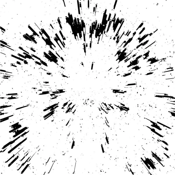 Abstraktní Grunge Černobílé Pozadí Čárami Vektorová Ilustrace — Stockový vektor