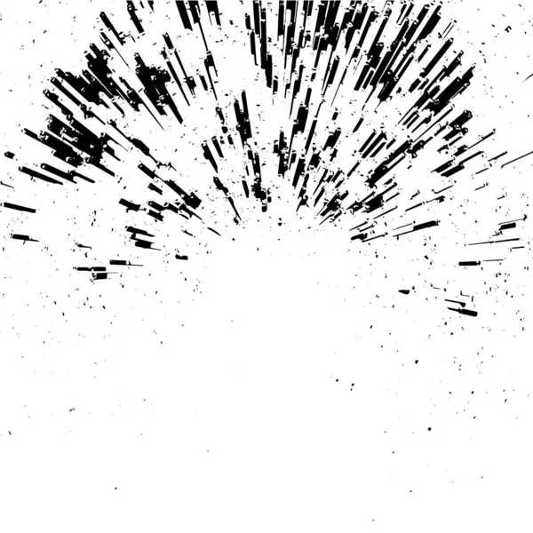 Çizgileri olan soyut grunge siyah beyaz arkaplan. vektör illüstrasyonu