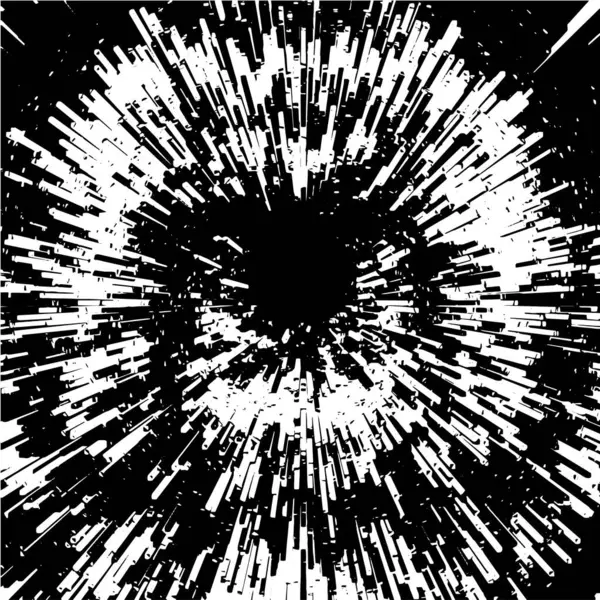 Abstrakte Grunge Schwarz Weiß Hintergrund Mit Linien Vektorillustration — Stockvektor