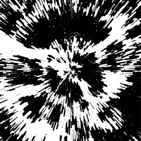 Zwart Wit Achtergrond Abstract Oppervlak Met Lijnen Vectorillustratie — Stockvector