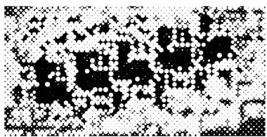 Kirli desenli tek renkli vintage yüzey. Soyut siyah ve beyaz vektör arkaplanı.