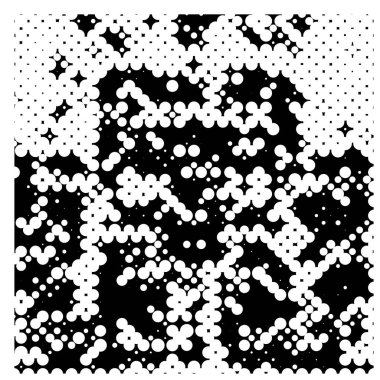 Kirli desenli tek renkli vintage yüzey. Soyut siyah ve beyaz vektör arkaplanı.