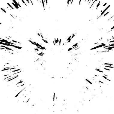 Vektör çizimi. siyah ve beyaz arkaplan, soyut doku.  