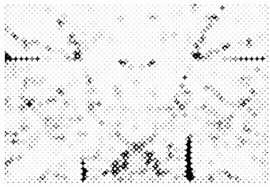 Soyut siyah-beyaz vektör arkaplanı. Kirli desenli tek renkli vintage yüzey.