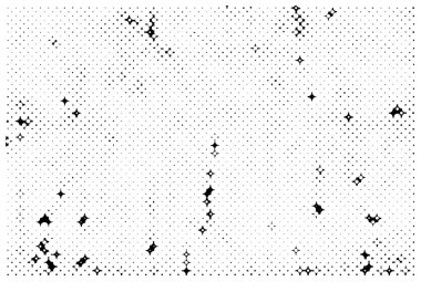 Soyut siyah-beyaz vektör arkaplanı. Kirli desenli tek renkli vintage yüzey.