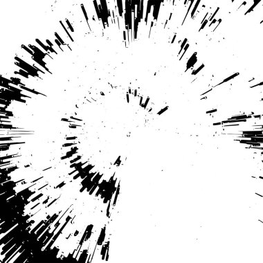 Vektör çizimi. siyah ve beyaz arkaplan, soyut doku.  