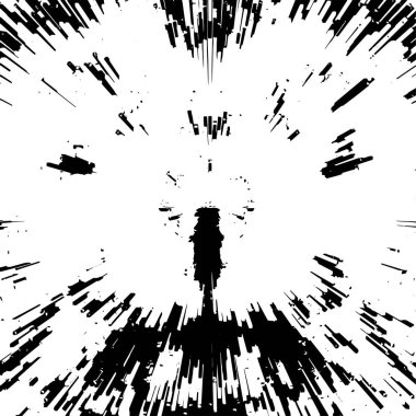 Siyah beyaz arka plan, soyut yüzey. vektör illüstrasyonu  