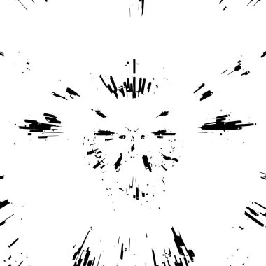 Siyah beyaz arka plan, soyut yüzey. vektör illüstrasyonu  