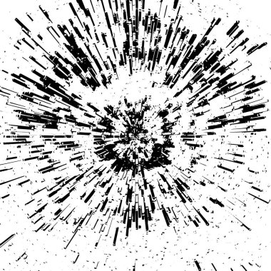 Siyah ve beyaz arka plan, vektör çizim 