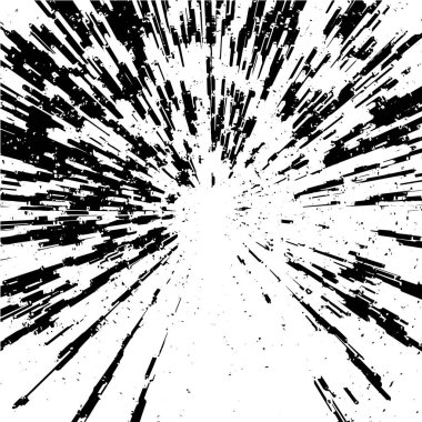 siyah ve beyaz grunge arkaplan, soyut yüzey çizgileri. vektör illüstrasyonu 