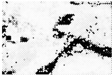 Soyut siyah-beyaz vektör arkaplanı. Kirli desenli tek renkli vintage yüzey.