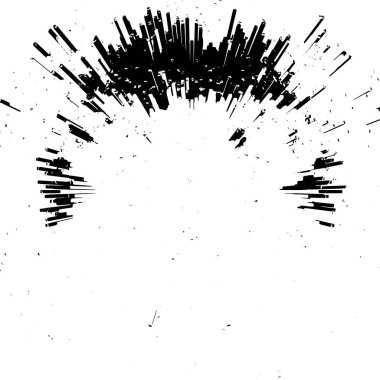 siyah ve beyaz grunge arkaplan, soyut yüzey çizgileri. vektör illüstrasyonu 