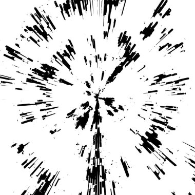 Vektör illüstrasyonu, soyut arkaplan, siyah ve beyaz doku    