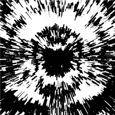 Vektör illüstrasyonu, soyut arkaplan, siyah ve beyaz doku    