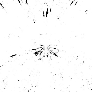 Grunge siyah ve beyaz tehlike dokusu. vektör arkaplanı soyut doku.