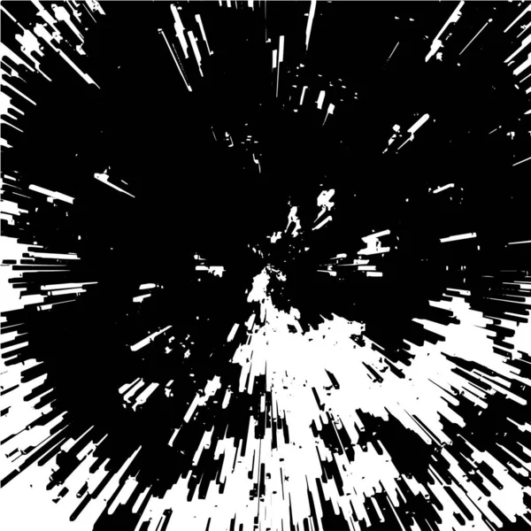Zwart Wit Abstracte Grafische Achtergrond Grunge Textuur — Stockvector