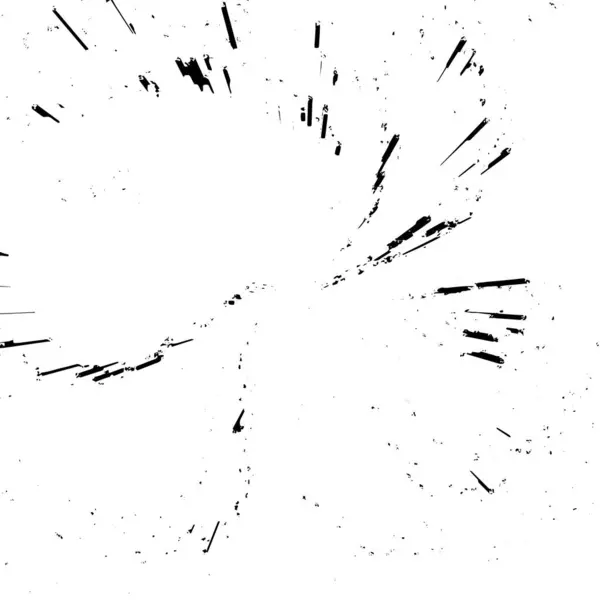 Schwarz Weiß Abstrakter Grafischer Hintergrund Grunge Textur — Stockvektor