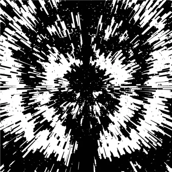 Schwarz Weißer Grunge Hintergrund Abstrakte Oberfläche Mit Linien Vektorillustration — Stockvektor