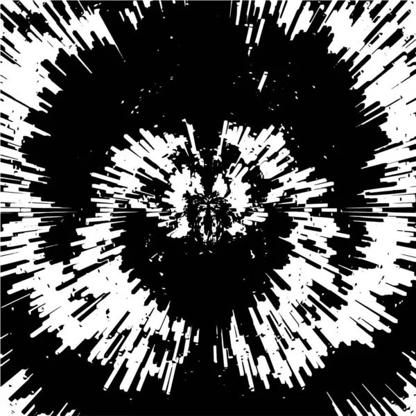 Abstraktní Pozadí Černá Bílá Textura — Stockový vektor