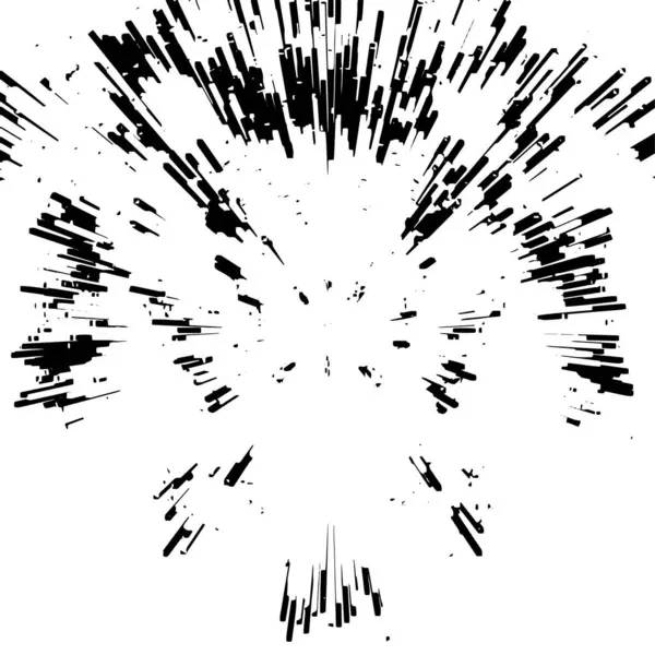 Zwart Wit Grunge Achtergrond Abstract Oppervlak Met Lijnen Vectorillustratie — Stockvector