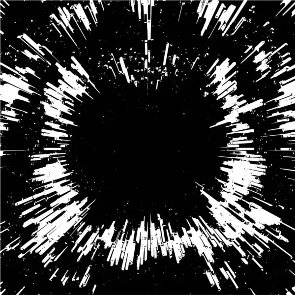 Grunge Zwart Wit Distress Textuur Vectorachtergrond Abstracte Structuur — Stockvector