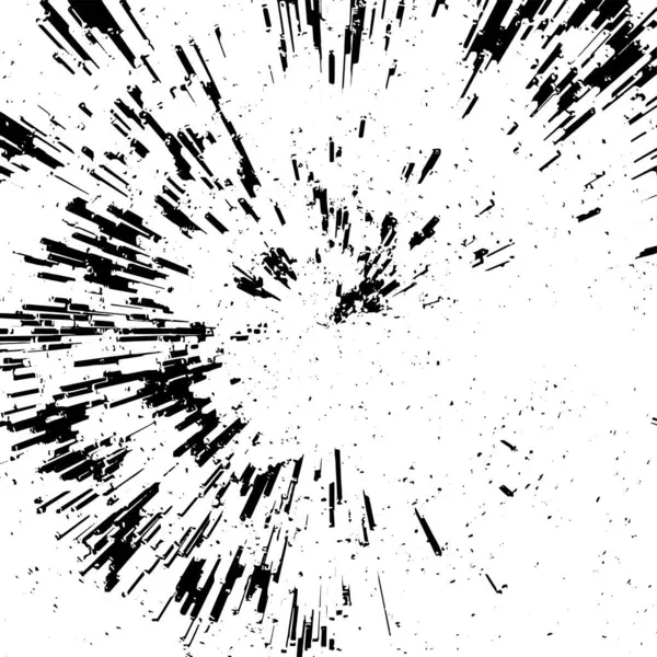 Черно Белый Абстрактный Рисунок Гранжа Фон — стоковый вектор