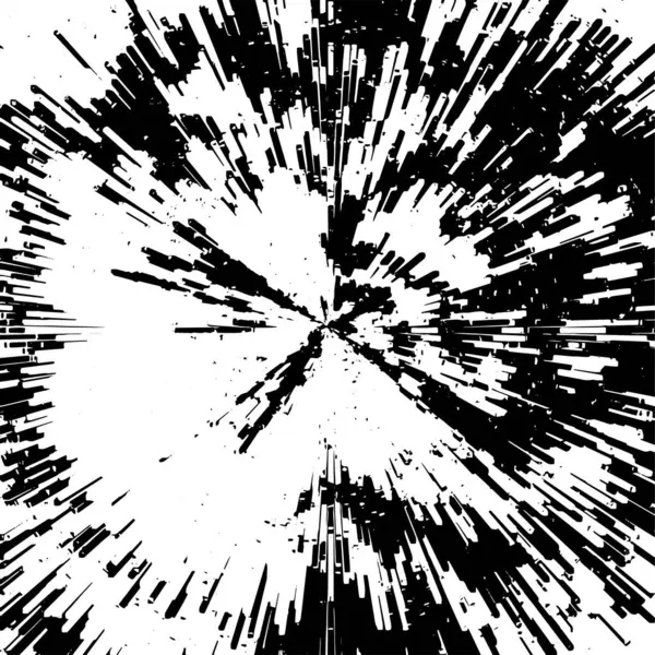 Zwart Wit Abstract Grunge Illustratie Achtergrond — Stockvector