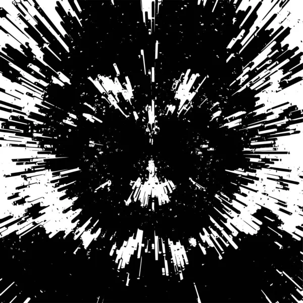 Zwart Wit Grunge Abstracte Achtergrond Vectorillustratie — Stockvector