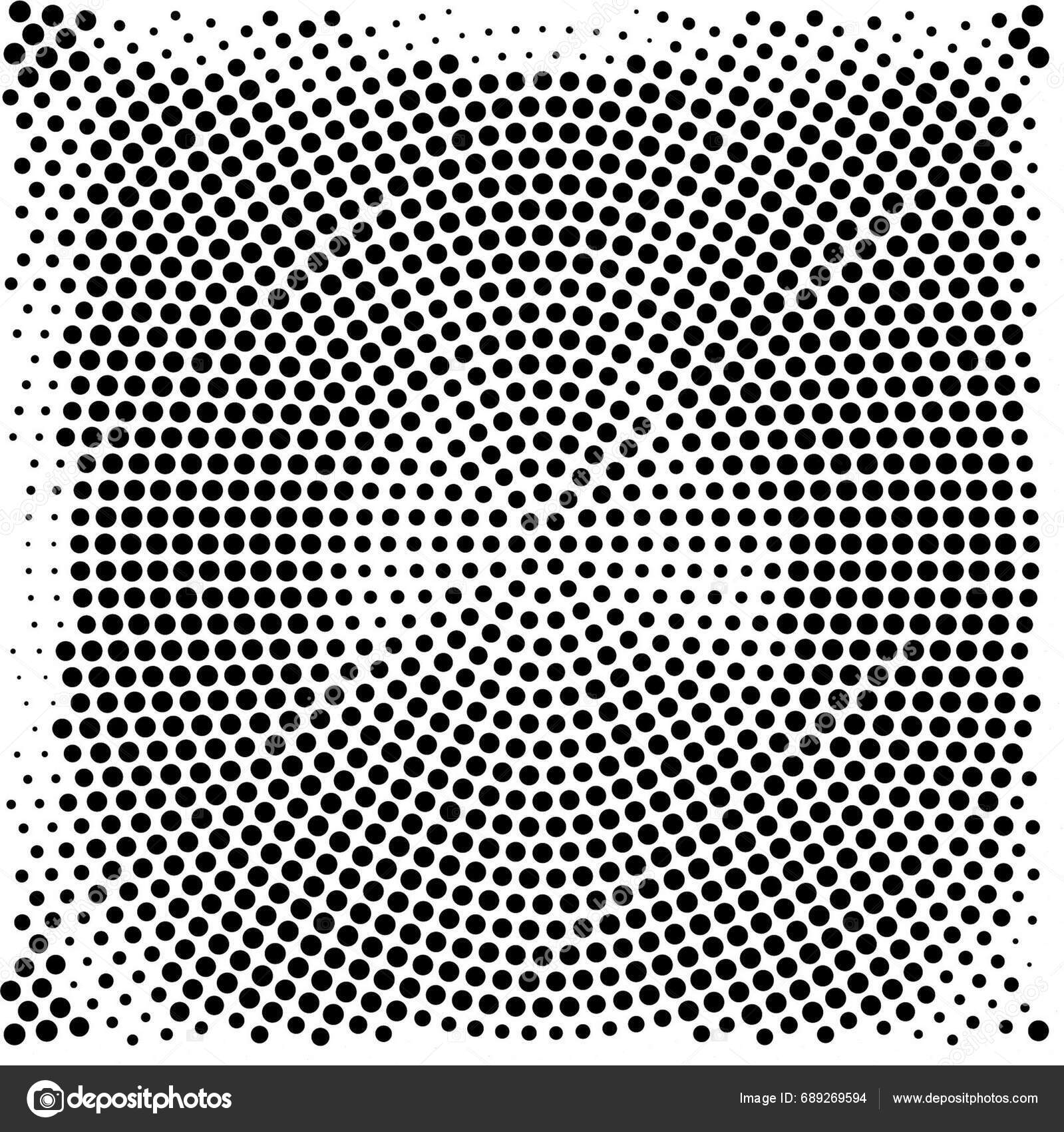 Black White Geometric Pattern Vector Illustration Stock Vector by