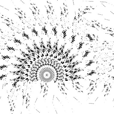 Soyut grunge arkaplanı. Monokrom dokusu. Siyah ve beyaz desenli arkaplan