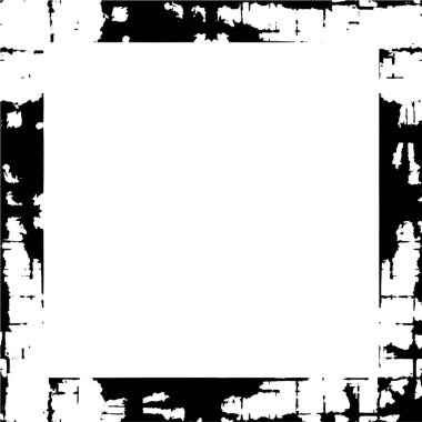 Siyah beyaz grunge. Grunge çerçeve ve sınır. Üzüntü örtüsü dokusu.