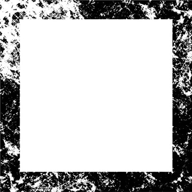 Siyah beyaz grunge. Grunge çerçeve ve sınır. Tehlike örtüsü dokusu. Sıkıntı illüstrasyonu, grunge etkisi yaratmak için basitçe nesnenin üzerine yerleştir