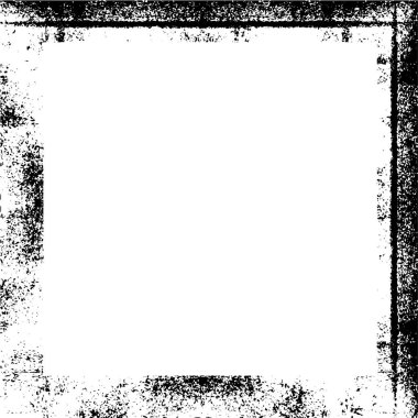 Siyah beyaz grunge. Grunge çerçeve ve sınır. Tehlike örtüsü dokusu. Sıkıntı illüstrasyonu, grunge etkisi yaratmak için basitçe nesnenin üzerine yerleştir