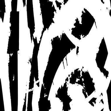 Soyut grunge arkaplanı. Monokrom dokusu. Siyah ve beyaz desenli arkaplan