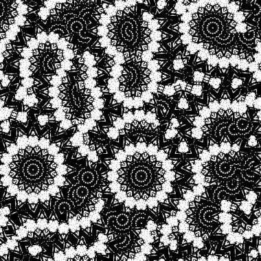Soyut grunge arkaplanı. Monokrom dokusu. Siyah ve beyaz desenli arkaplan