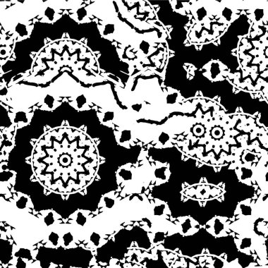 Soyut grunge arkaplanı. Monokrom dokusu. Siyah ve beyaz desenli arkaplan