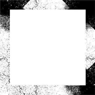 Soyut grunge çerçeve arkaplan dokusu. Sıkıntılı Arkaplan Vektörü İllüstrasyonu.