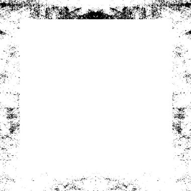 Grunge siyah çerçeve ya da beyaz arka planda sınır. Tehlike örtüsü dokusu. Sıkıntı illüstrasyonu, grunge etkisi yaratmak için basitçe nesnenin üzerine yerleştir.