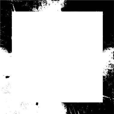 Geometrik siyah kenar, çerçeve