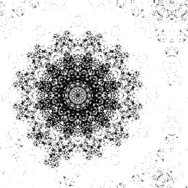 siyah ve beyaz geometrik desen. vektör illüstrasyonu