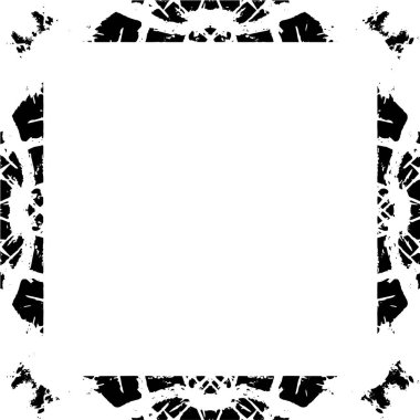 siyah ve beyaz geometrik desen. vektör illüstrasyonu