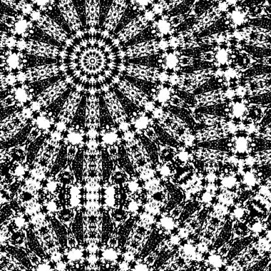 siyah ve beyaz geometrik desen. vektör illüstrasyonu