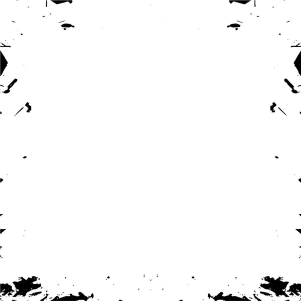 黒い幾何学的な形のグラウンジ フレーム — ストックベクタ