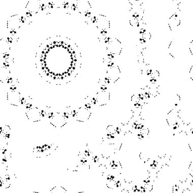 siyah ve beyaz geometrik desen. vektör illüstrasyonu