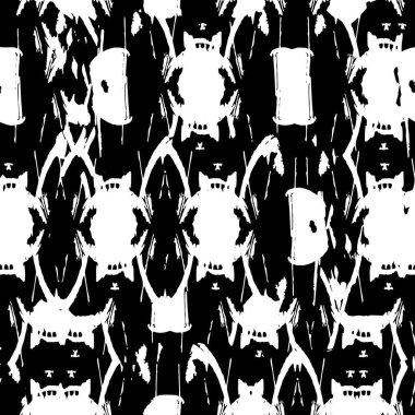 siyah ve beyaz grunge doku arkaplanı