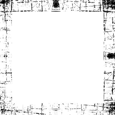 Geometrik siyah kenar, çerçeve