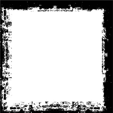 Geometrik siyah kenar, çerçeve