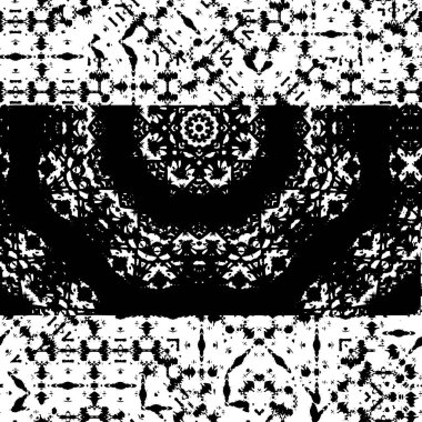 Soyut arkaplan. Monokrom dokusu. Siyah ve beyaz desenli arkaplan.